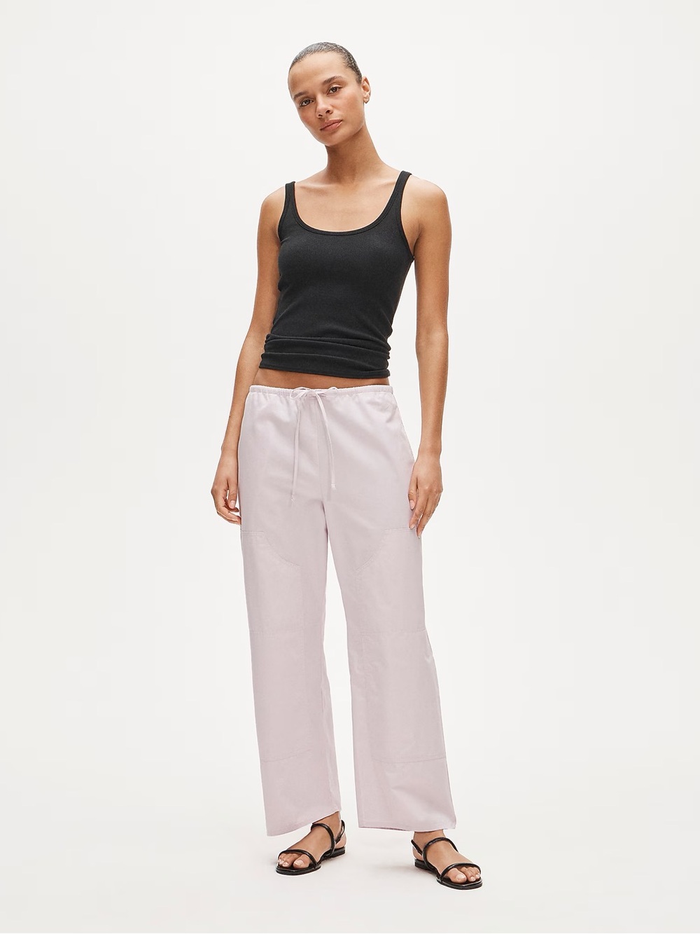 J Crew Luna pant in cotton poplin